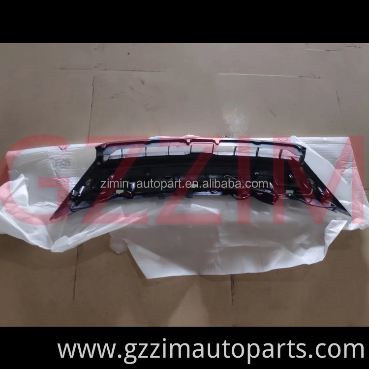 abs black grille middle grille front grille kit for harrier 2014